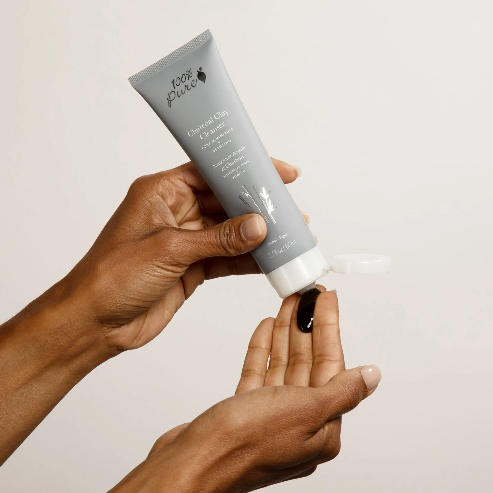 100% PURE - Charcoal Clay Cleanser
