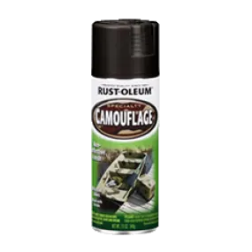 12 OZ Specialty Camouflage Spray Paint - Camo Black