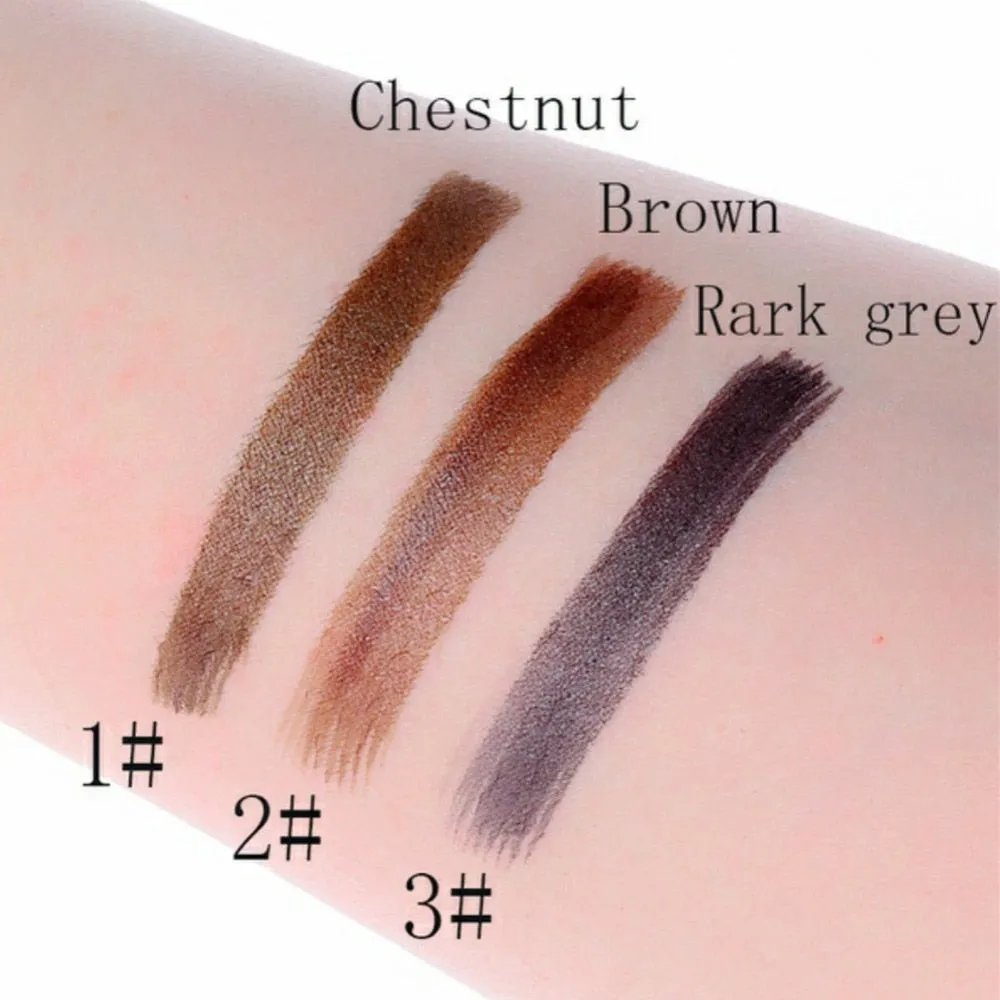 3 Colors 4 Head Microblading Eyebrow Tattoo Pen Waterproof