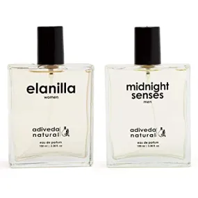 Adiveda Natural Elanilla & Midnight Senses For Men & Women Eau de Parfum - 200 ml