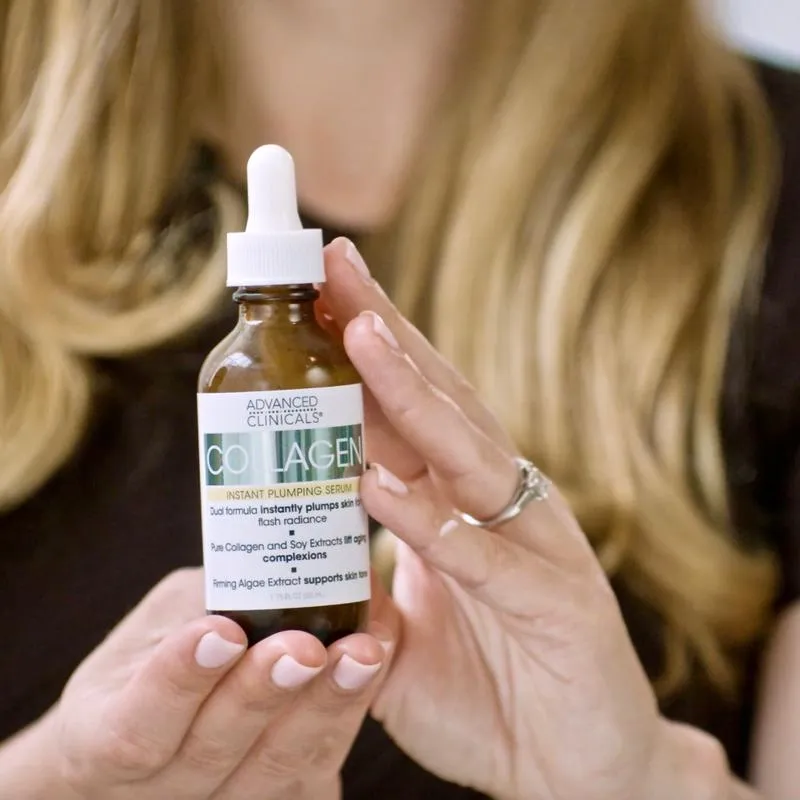 ADVANCED CLINICALS Collagen Serum Instent Plumping serum سيروم الكولاجين للبشره من ادفانسد كلينيكالز