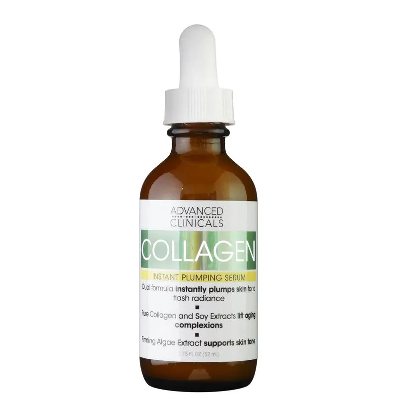 ADVANCED CLINICALS Collagen Serum Instent Plumping serum سيروم الكولاجين للبشره من ادفانسد كلينيكالز