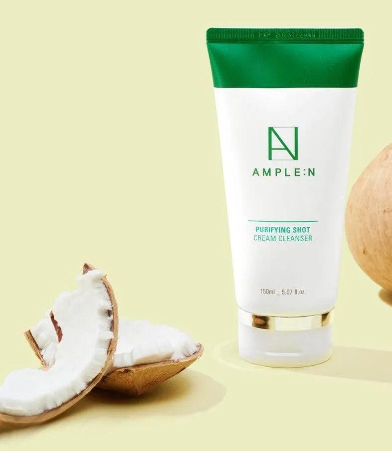 AMPLE:N Purifying Shot Cream Cleanser 150ml