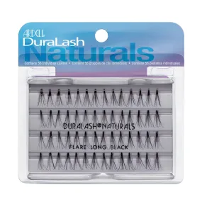 Ardell DuraLash Naturals Knot-Free Individuals, Black, Long