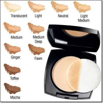 Avon Ideal Flawless Pressed Powder | Toffee