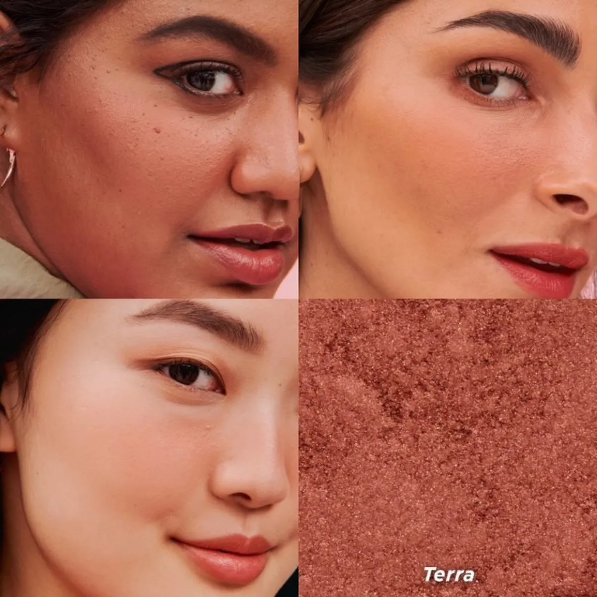 Benefit Powder Mini Terra Golden Brick-Red Blush.