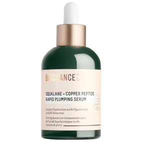 Biossance Squalane   Copper Peptide Rapid Plumping Serum 1.69 oz