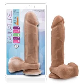 Blush Au Naturel 9.5" Dildo with Suction Cup