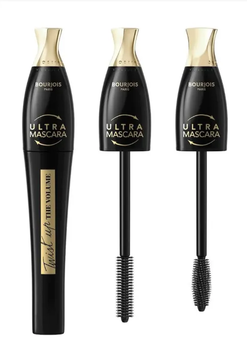 Bourjois Twist Up Mascara Mascara for extended eyelashes and volume 001 Ultra Black 8 ml