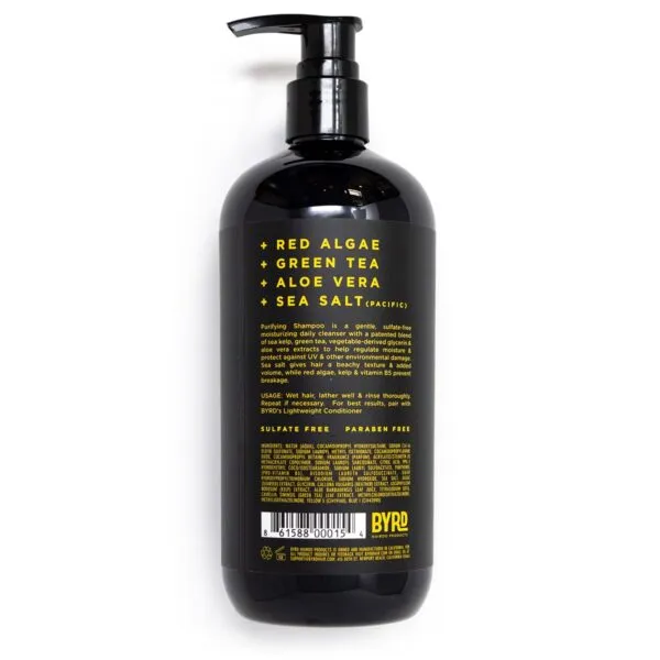 Byrd Purifying Shampoo 16 Fl Oz - CLEAR