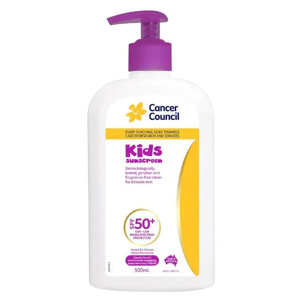 CANCER COUNCIL - Kids Sunscreen SPF50 
