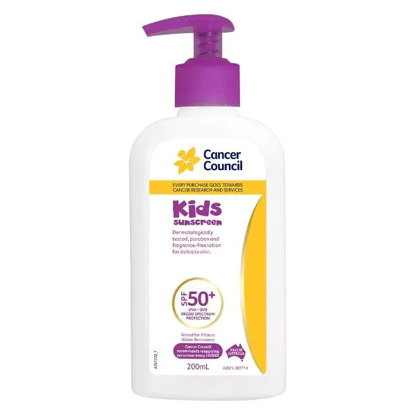 CANCER COUNCIL - Kids Sunscreen SPF50 