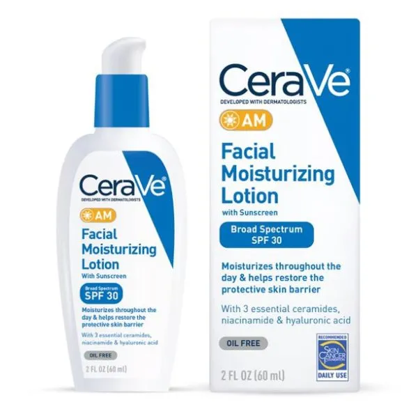 CeraVe AM Facial Moisturizing Lotion with Sunscreen - SPF 30