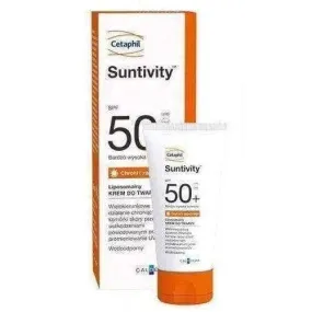 Cetaphil Suntivity SPF50   liposomal cream 50ml, sun cream for face