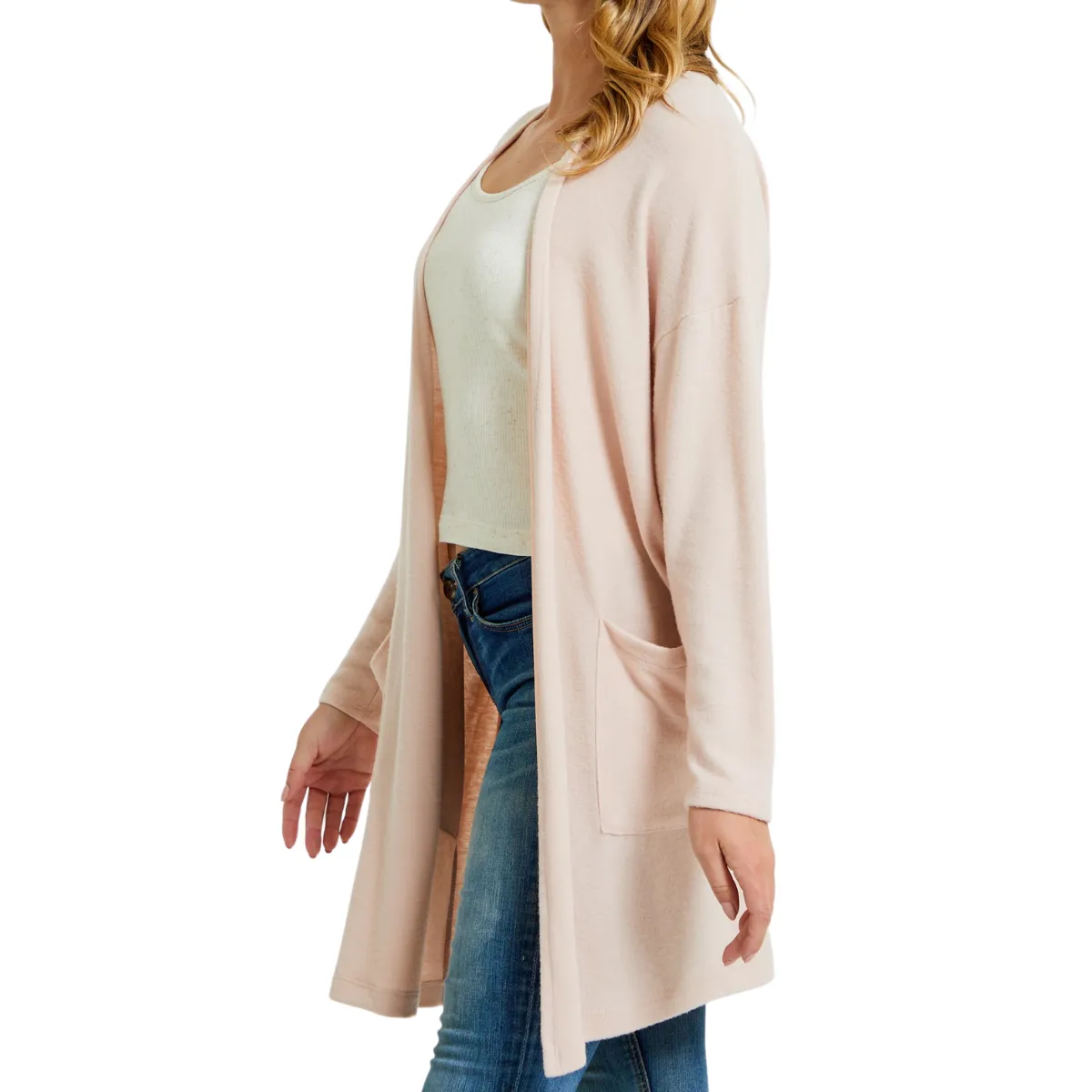 Charlotte Blush Pink Cardigan