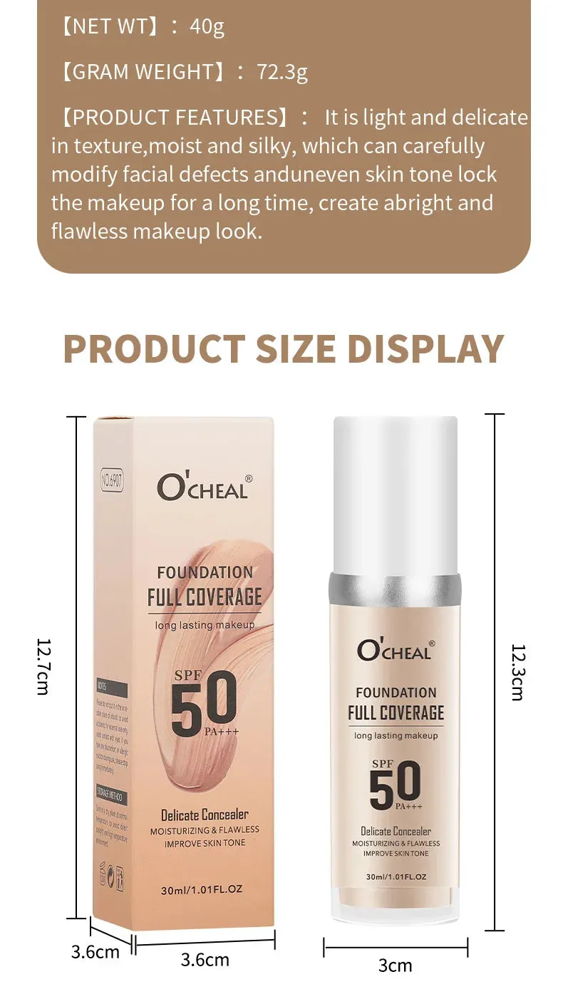 Color Changing Liquid Foundation Concealer
