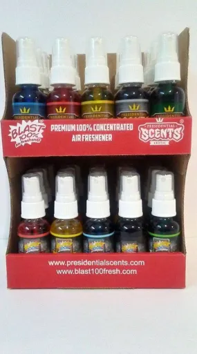 Copy of PRESIDENTIAL SCENTS AIR FRESHENER 4O CT. DISPLAY