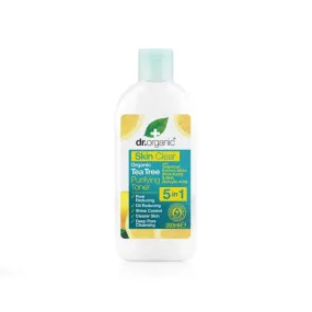 Dr Organic Skin Clear 5 in 1 Tea Tree Purifying Toner 200ml