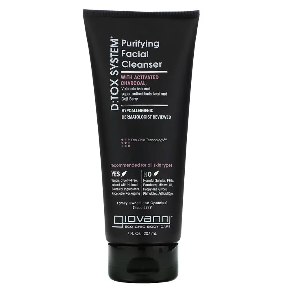 D:Tox System, Purifying Facial Cleanser