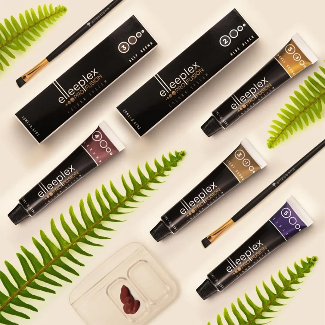 Elleeplex ProFusion Lash & Brow Tint 3.3 Honey Brown 20ml