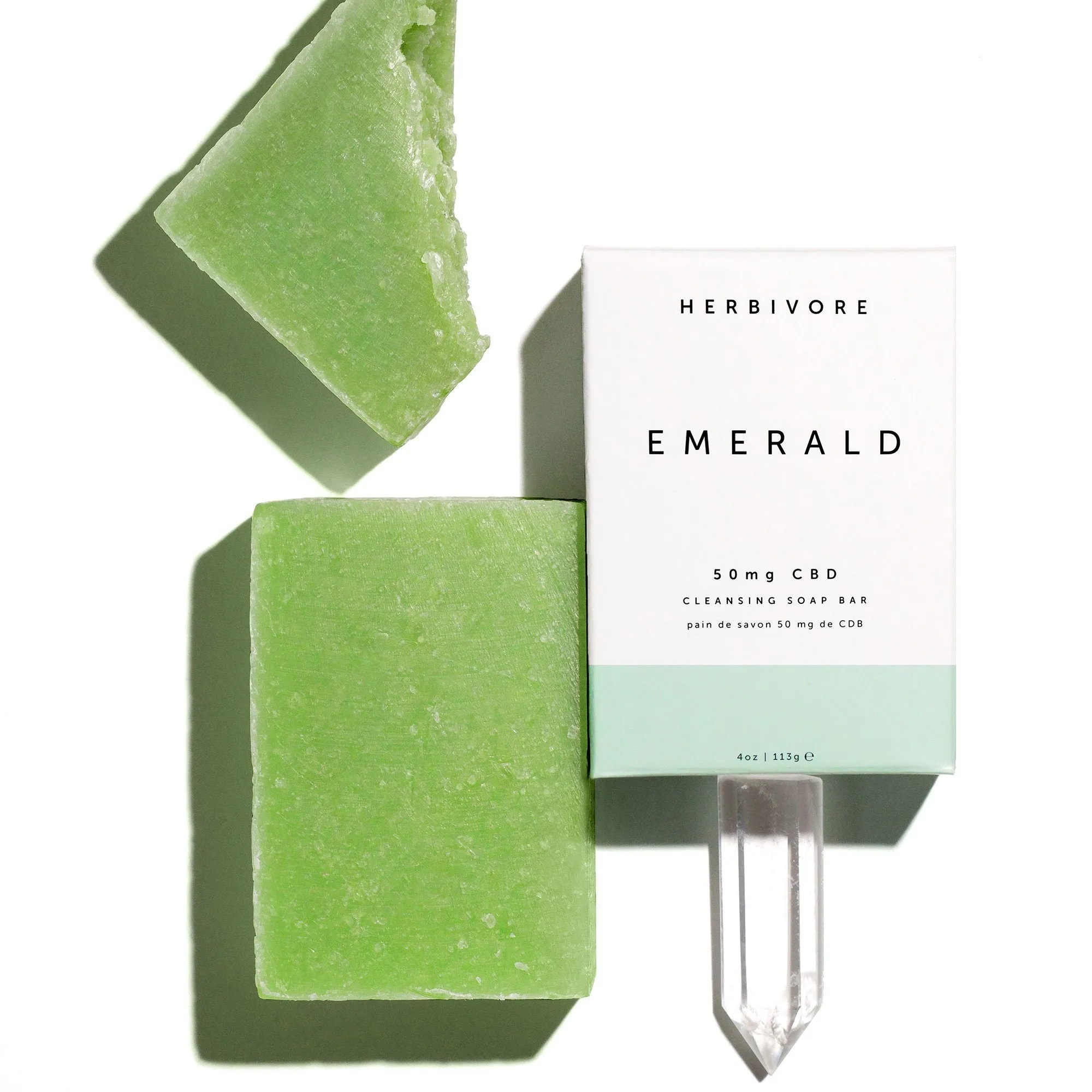 Emerald CBD Cleansing Soap Bar