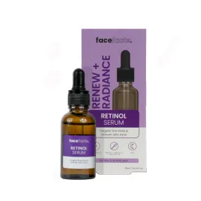 Face Facts Renew & Radiance Retinol Moisturising Facial Serum 30ml