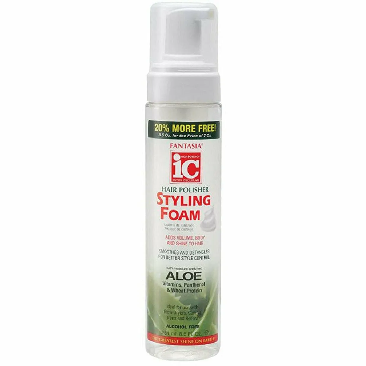 FANTASIA: IC Hair Polisher Styling Foam 8.5oz