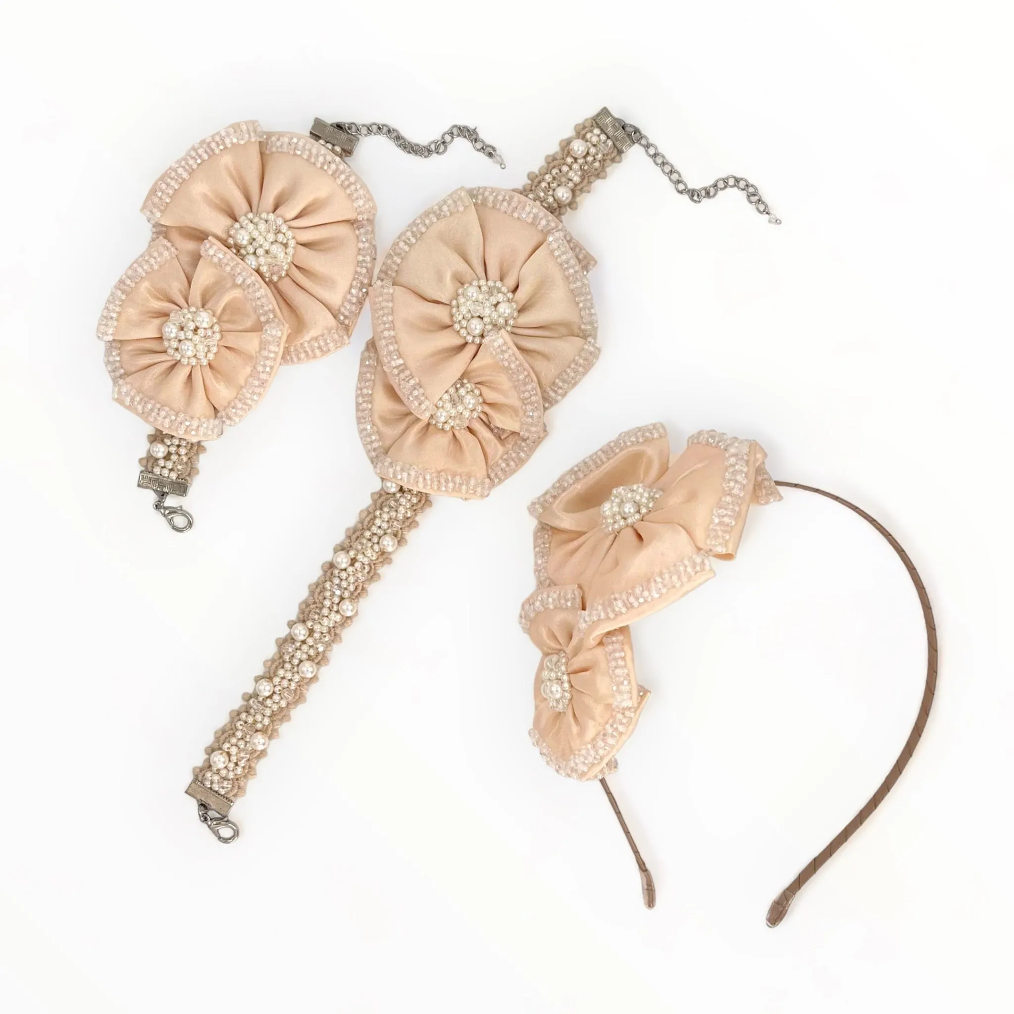 Florian Statement Blush Flower Necklace