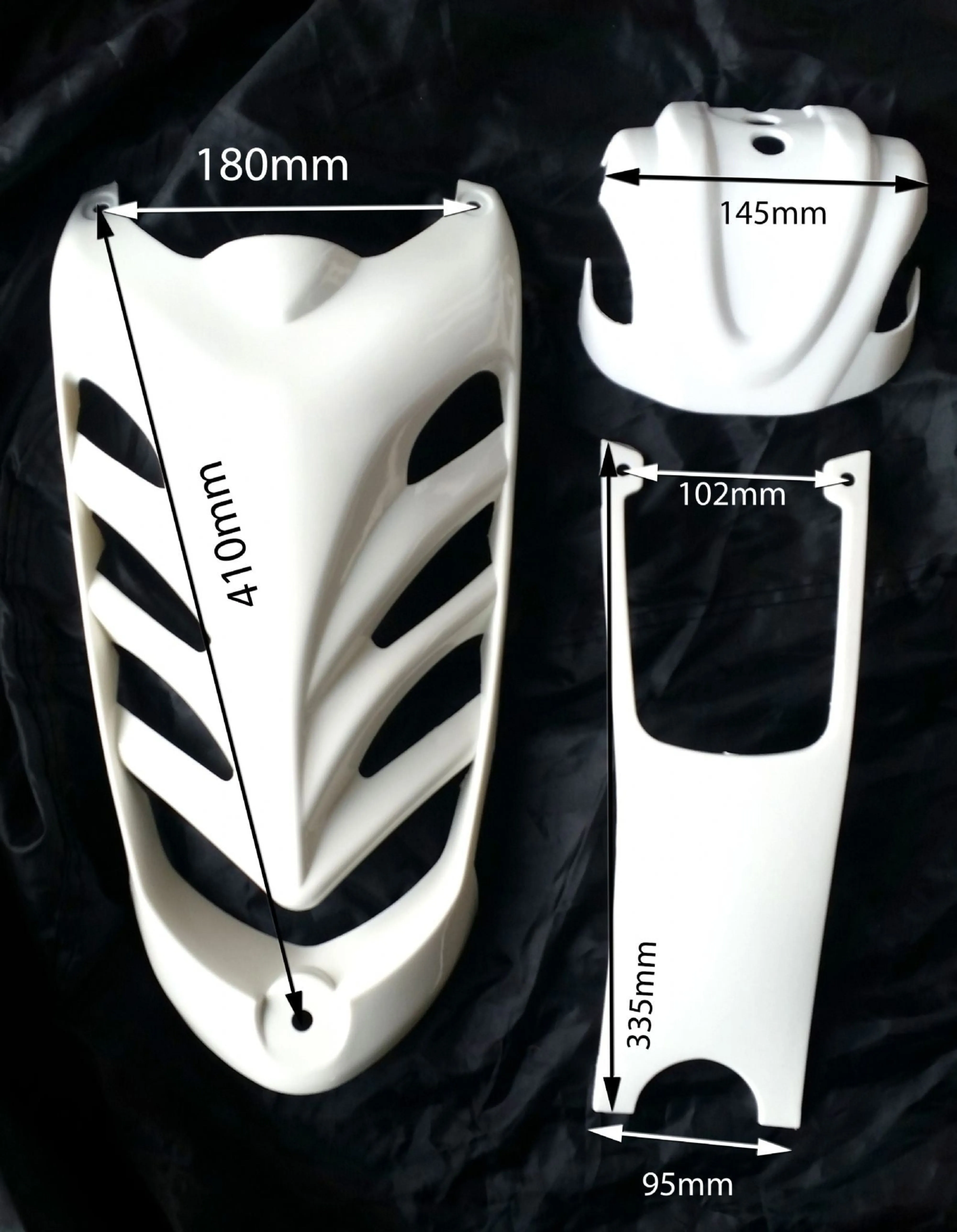 FQB04 COMPLETE FAIRING PLASTICS FOR YAMOTO QUAD 150CC & BASHAN S-3 200CC QUAD BIKES