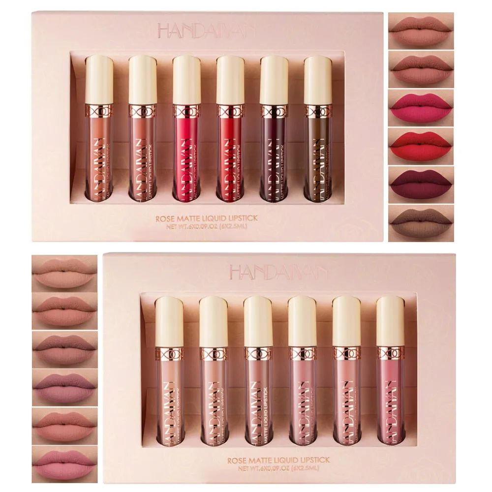 HANDAIYAN Matt Nude Velvet Lip Gloss