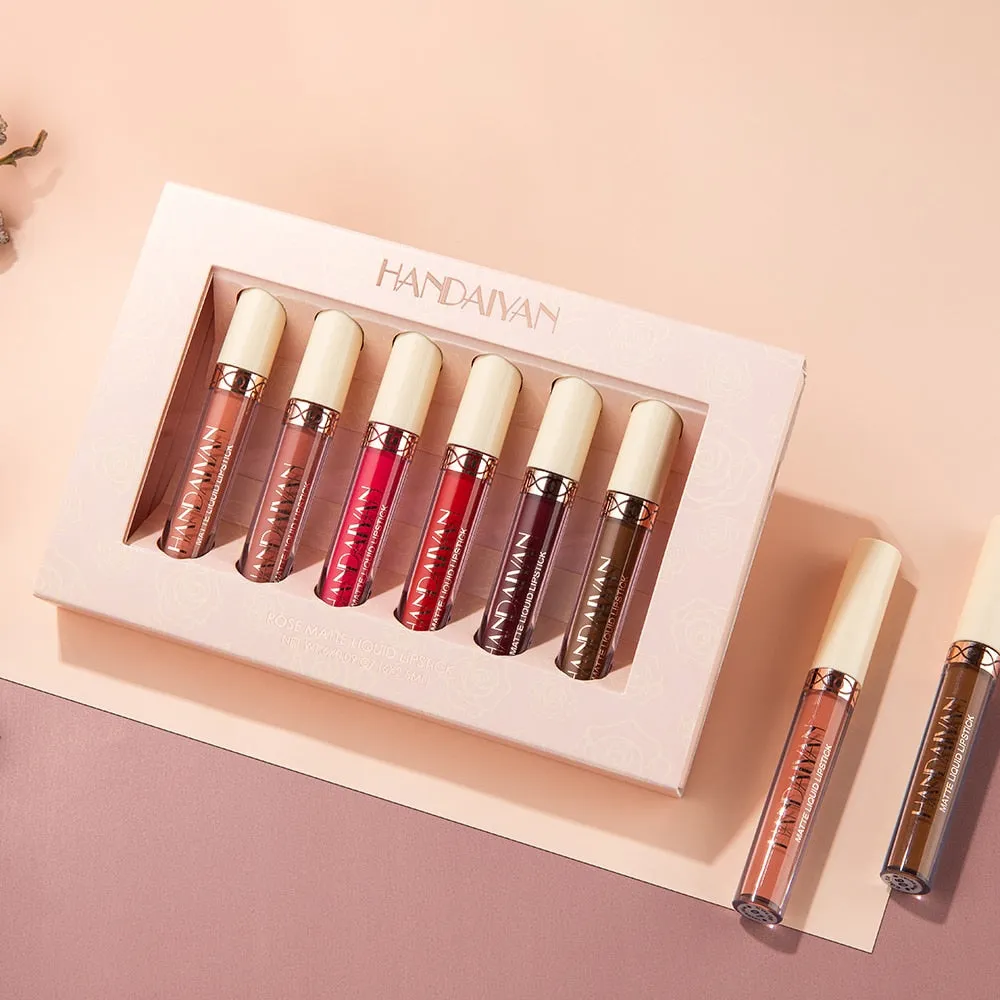 HANDAIYAN Matt Nude Velvet Lip Gloss