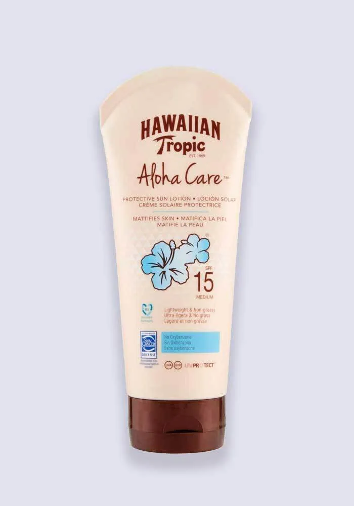 Hawaiian Tropic Aloha Care Protective Sun Lotion SPF 15 180ml