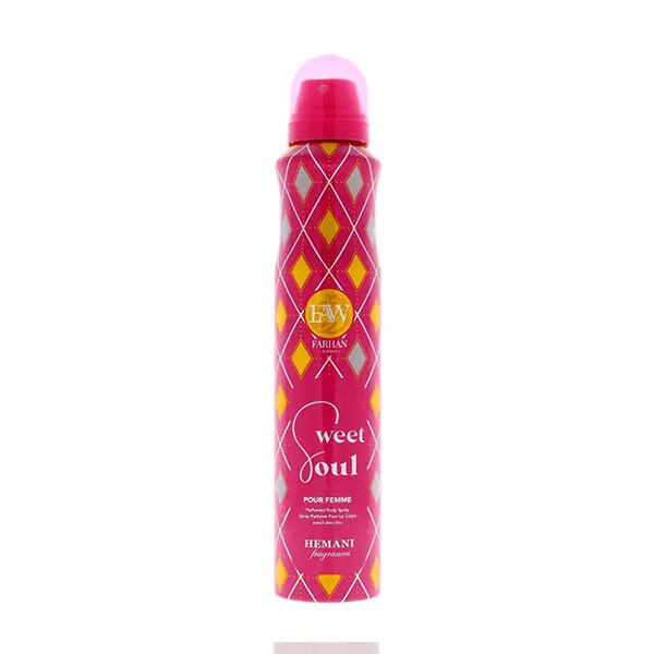HEMANI SWEET SOUL PERFUME BODY SPRAY 200ML