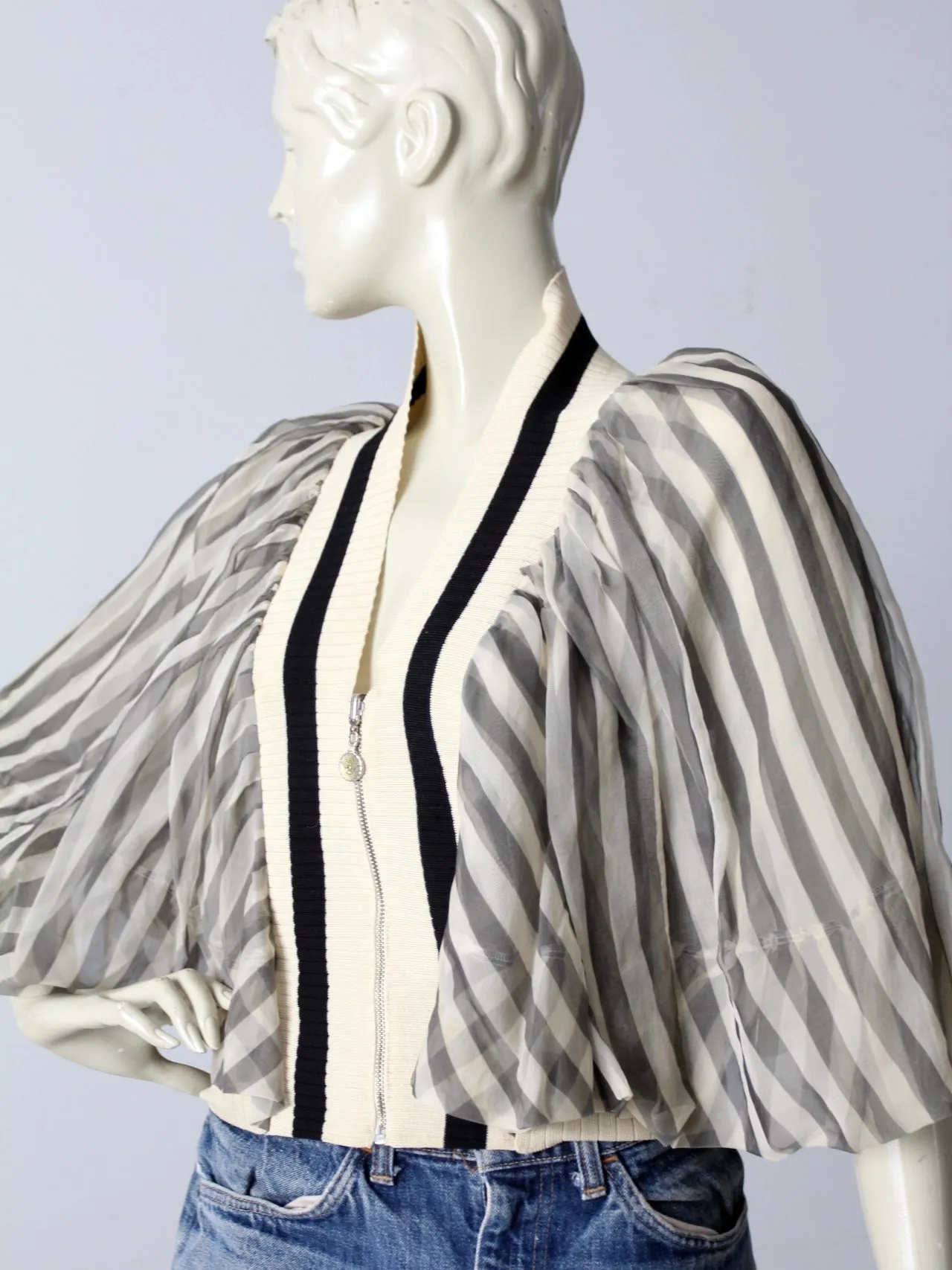 Jean Paul Gaultier silk blouse