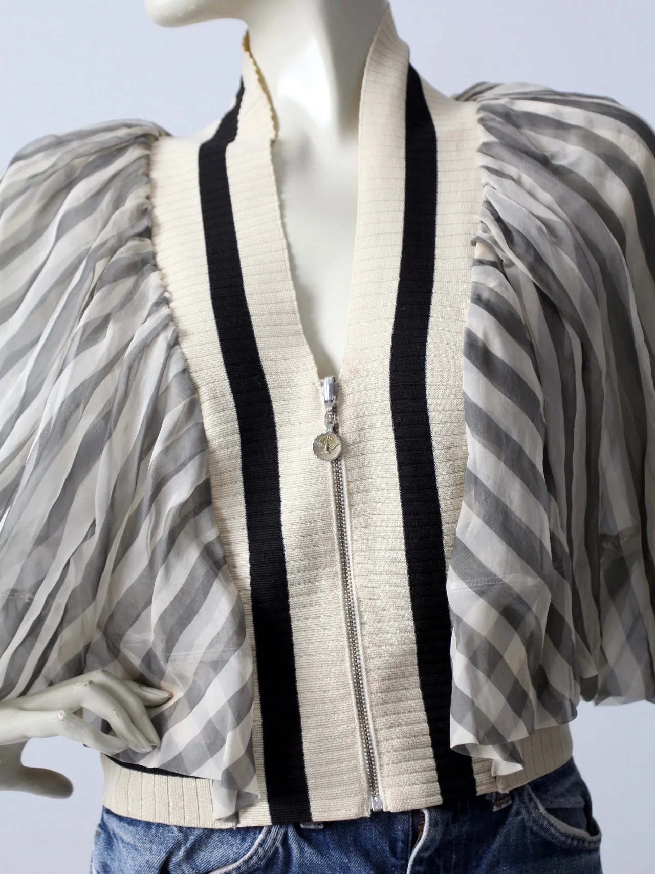 Jean Paul Gaultier silk blouse