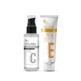 Kolagra VITAMIN C SKIN SERUM    Kolagra SUNSCREEN SPF50 
