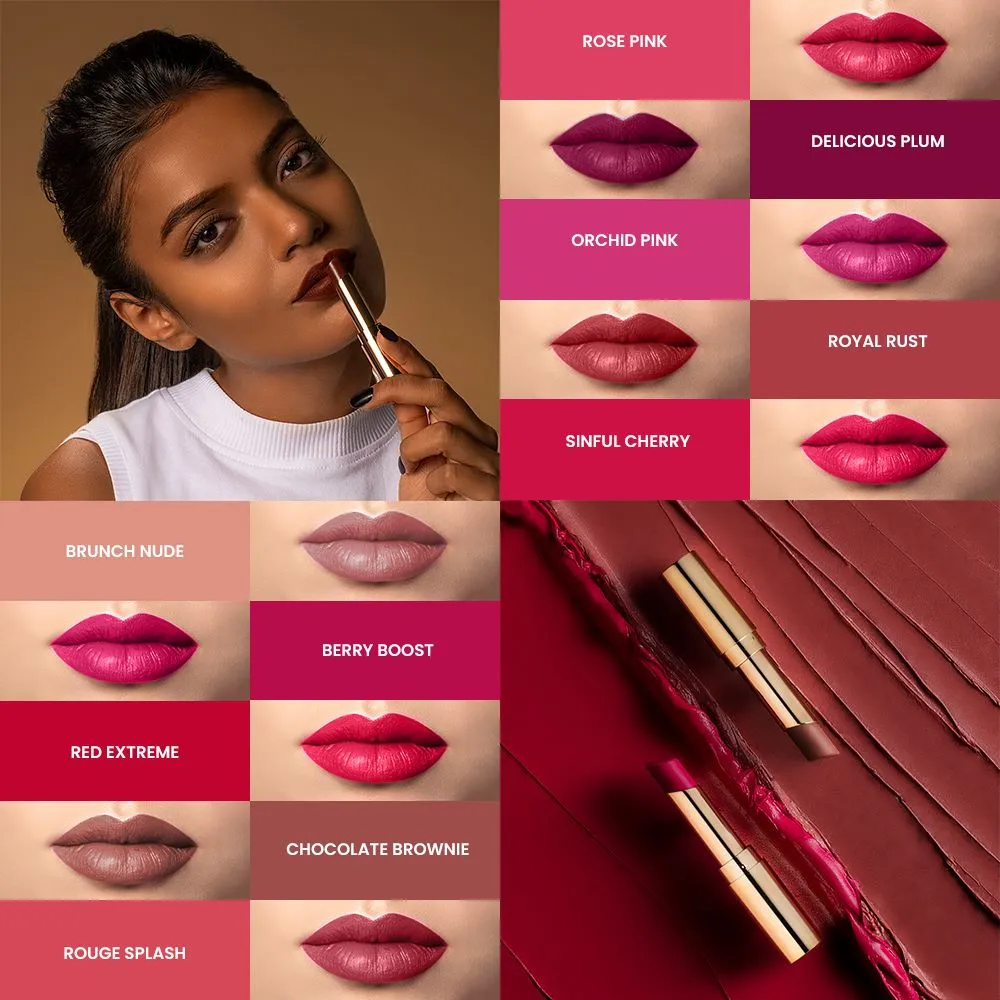 Lakmē Absolute Matte Ultimate Lip Color with Argan Oil