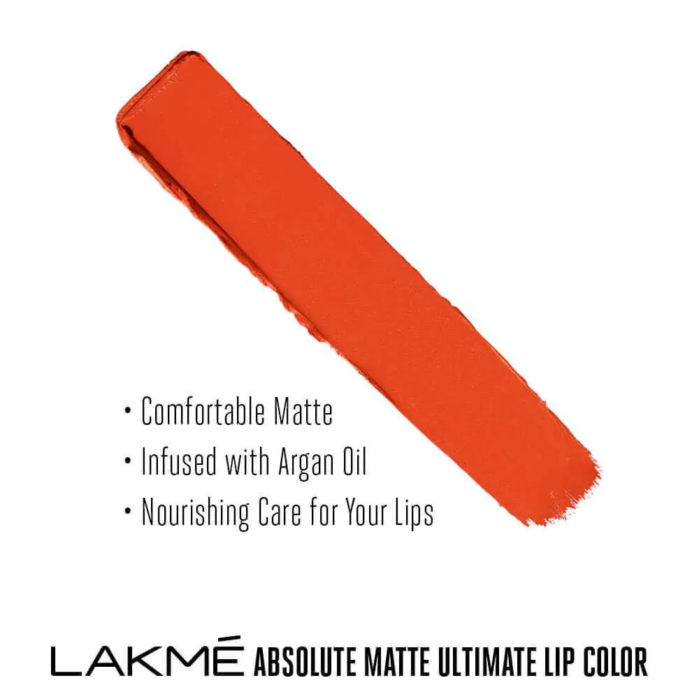 Lakmē Absolute Matte Ultimate Lip Color with Argan Oil