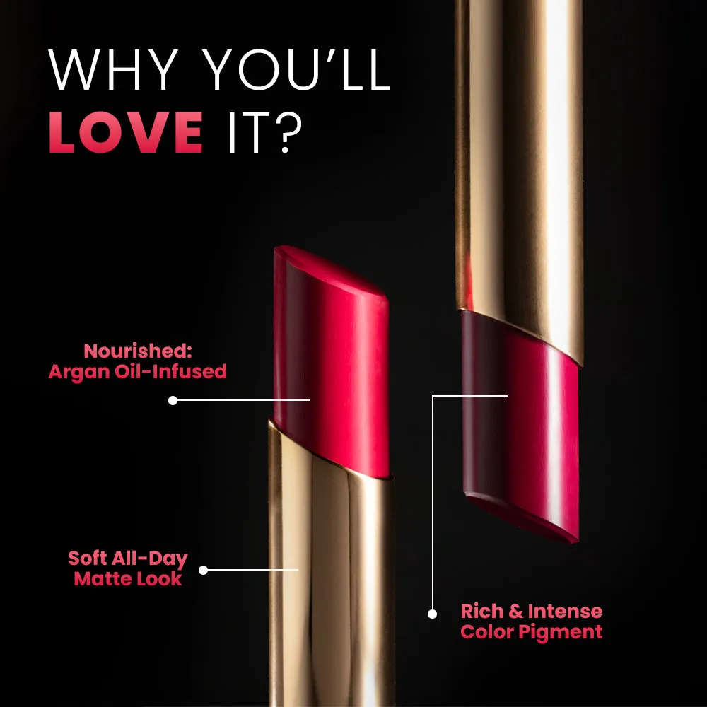 Lakmē Absolute Matte Ultimate Lip Color with Argan Oil