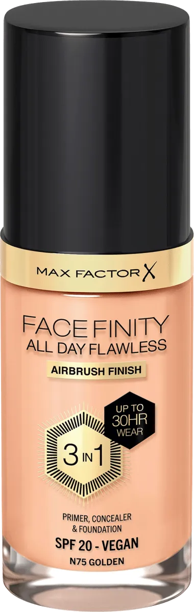 Max Factor Facefinity All Day Flawless Foundation - N75 Golden
