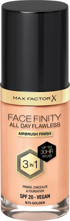 Max Factor Facefinity All Day Flawless Foundation - N75 Golden
