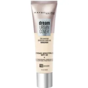 MAYBELLINE - Dream Urban Cover Flawless Coverage Foundation Porcelain - 1 fl oz (30 ml)