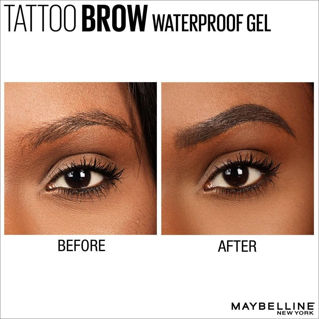 Maybelline Tattoo Studio Waterproof Brow Gel Deep Brown 6.8 ml