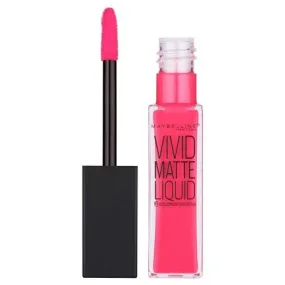 Maybelline Vivid Matte Lipstick Number 15 Electric Pink