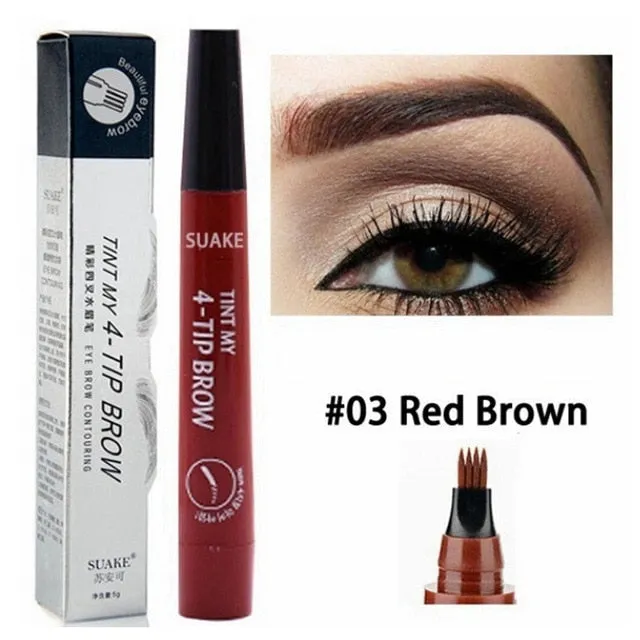 Microblading Eyebrow Tattoo Pen Waterproof Fork