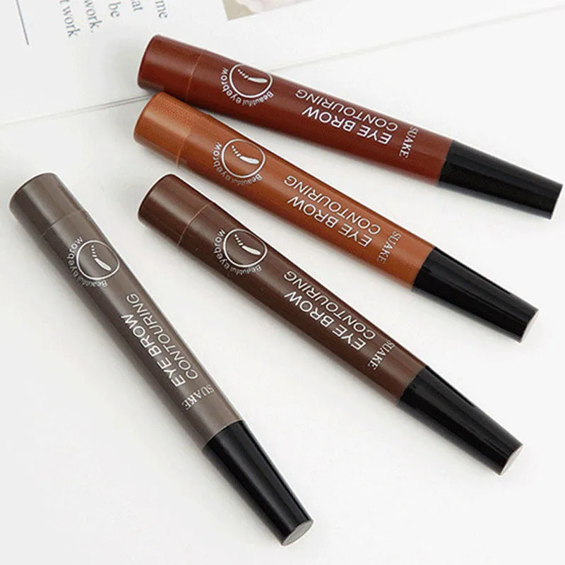 Microblading Eyebrow Tattoo Pen Waterproof Fork