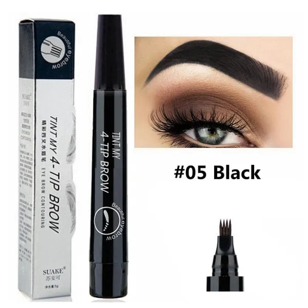 Microblading Eyebrow Tattoo Pen Waterproof Fork