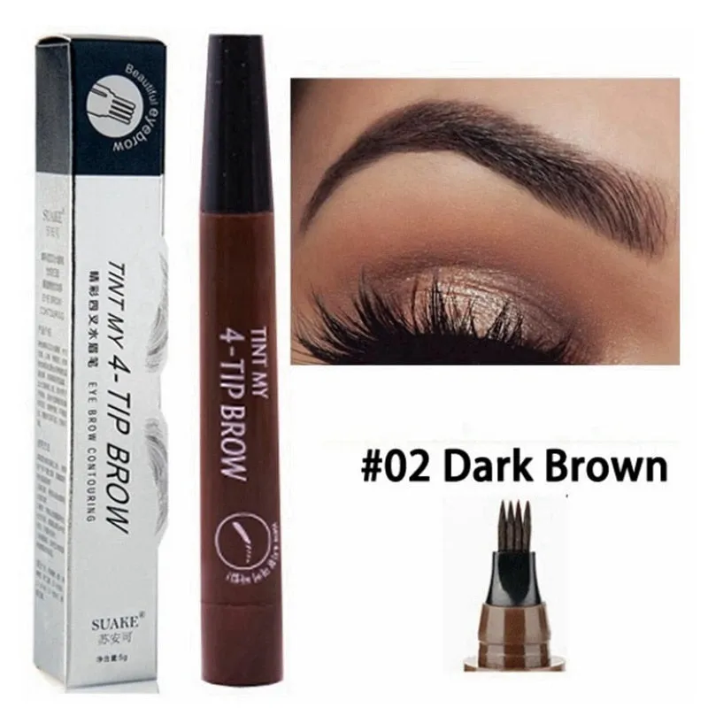 Microblading Eyebrow Tattoo Pen Waterproof Fork
