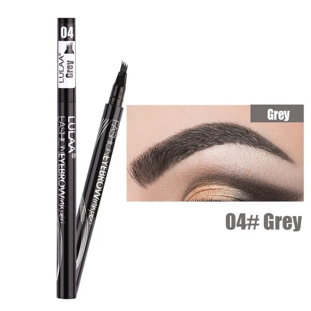 Microblading Eyebrow Tattoo Pen Waterproof Fork