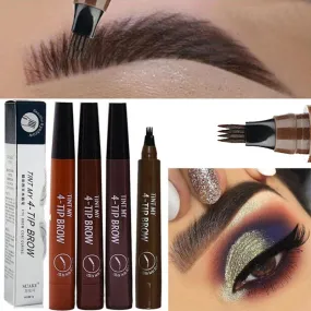 Microblading Eyebrow Tattoo Pen Waterproof Fork